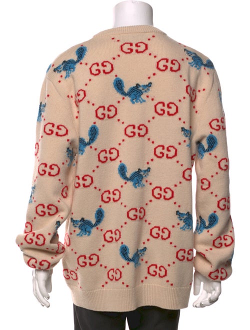 Gucci GG Logo Wool Pullover
