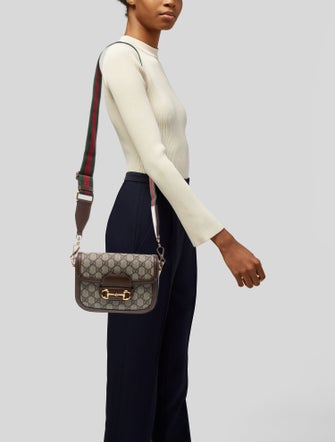 Gucci GG Supreme Horsebit 19 Mini