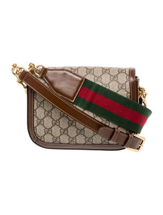 Gucci GG Supreme Horsebit 19 Mini