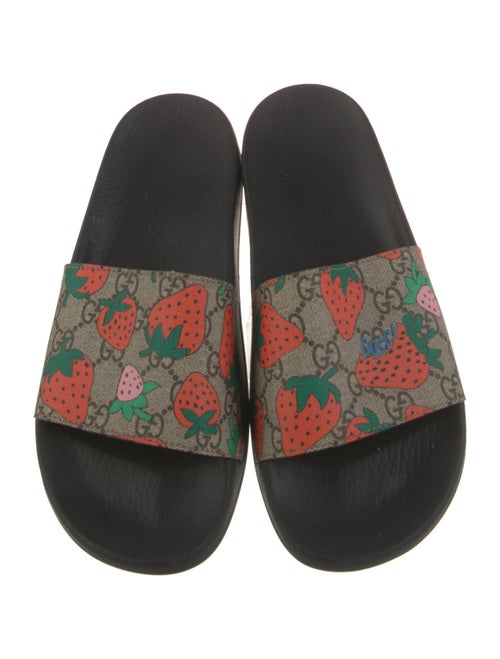 Gucci GG Canvas Slides
