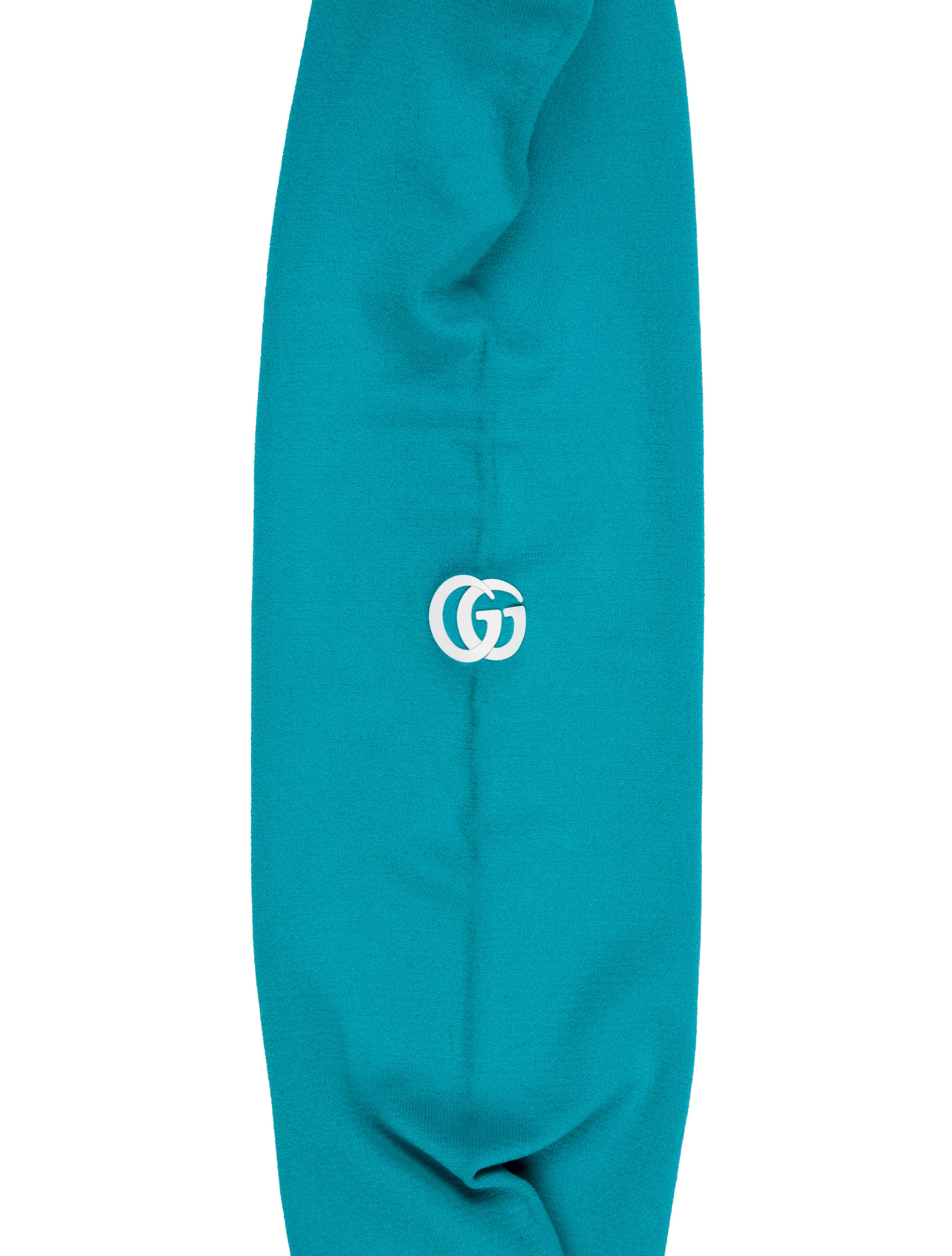 Gucci Solid Blue Hosiery Tights