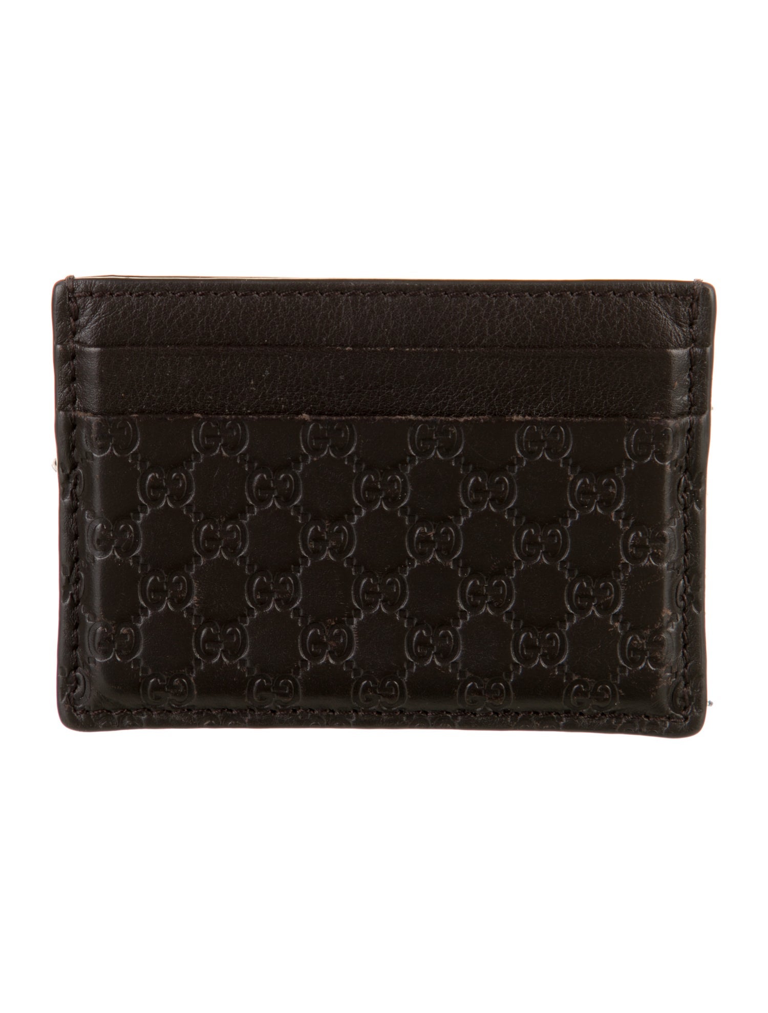 Gucci Microguccissima Pattern Leather Wallet