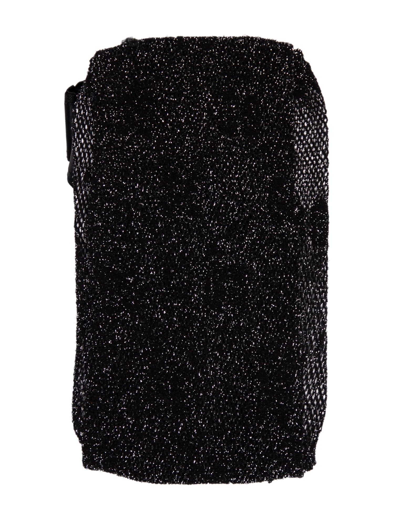 Gucci Glitter Black and Silver Hosiery Tights