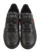Gucci Web Accent Leather Sneakers