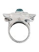 Gucci Resin Forest Bull's Head Ring