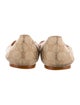 Gucci GG Canvas Canvas Ballet Flats