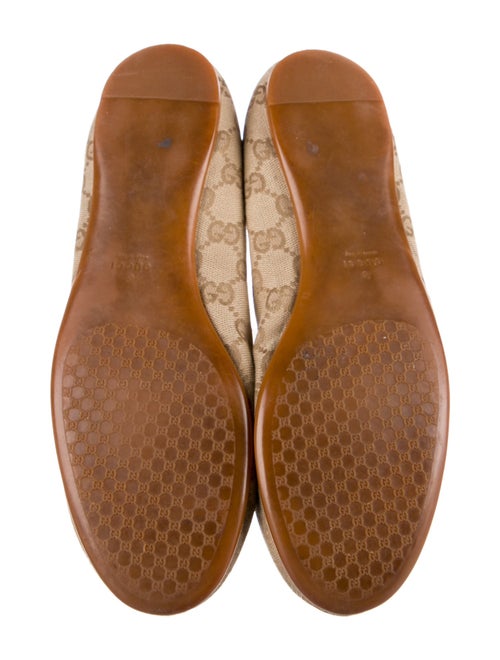 Gucci GG Canvas Canvas Ballet Flats