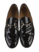 Gucci Horsebit Accent Patent Leather Loafers