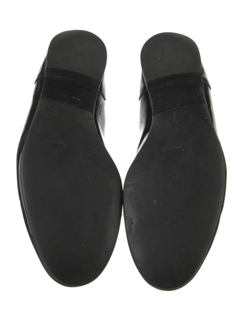 Gucci Horsebit Accent Patent Leather Loafers