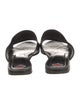 Gucci Horsebit Accent Leather Slides