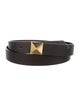 Gucci Skinny Leather Belt