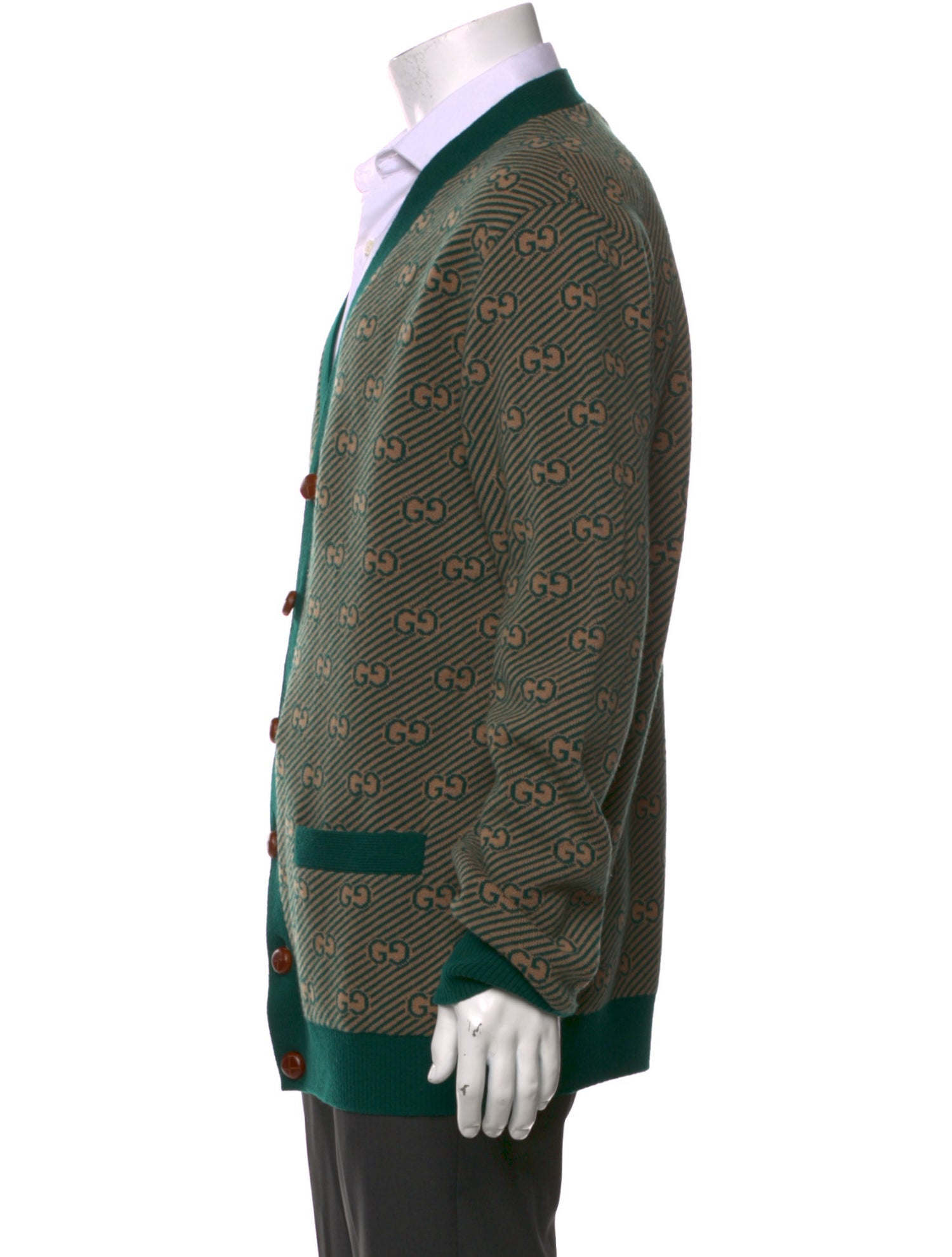 Gucci 2020 GG Logo Cardigan