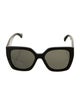 Gucci Interlocking G Logo Square Sunglasses