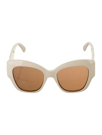 Gucci Interlocking G Logo Oversize Sunglasses