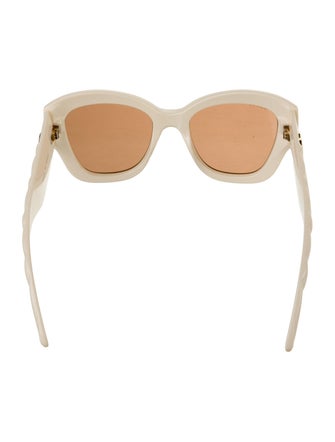 Gucci Interlocking G Logo Oversize Sunglasses