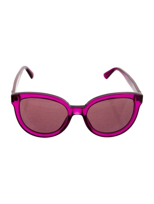 Gucci Interlocking G Logo Cat-Eye Sunglasses
