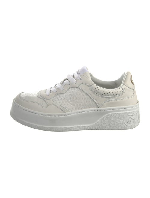 Gucci GG Embossed Leather Sneakers