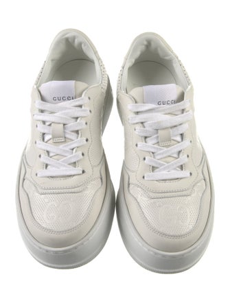 Gucci GG Embossed Leather Sneakers