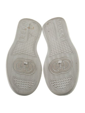 Gucci GG Embossed Leather Sneakers