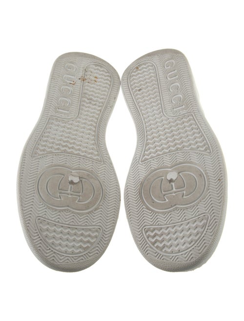 Gucci GG Embossed Leather Sneakers