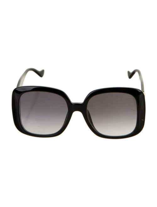 Gucci Interlocking G Logo Square Sunglasses