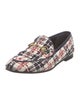 Gucci Tweed Patterned Loafers