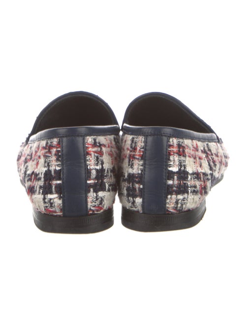 Gucci Tweed Patterned Loafers