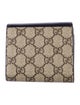 Gucci GG Supreme Leather Wallet
