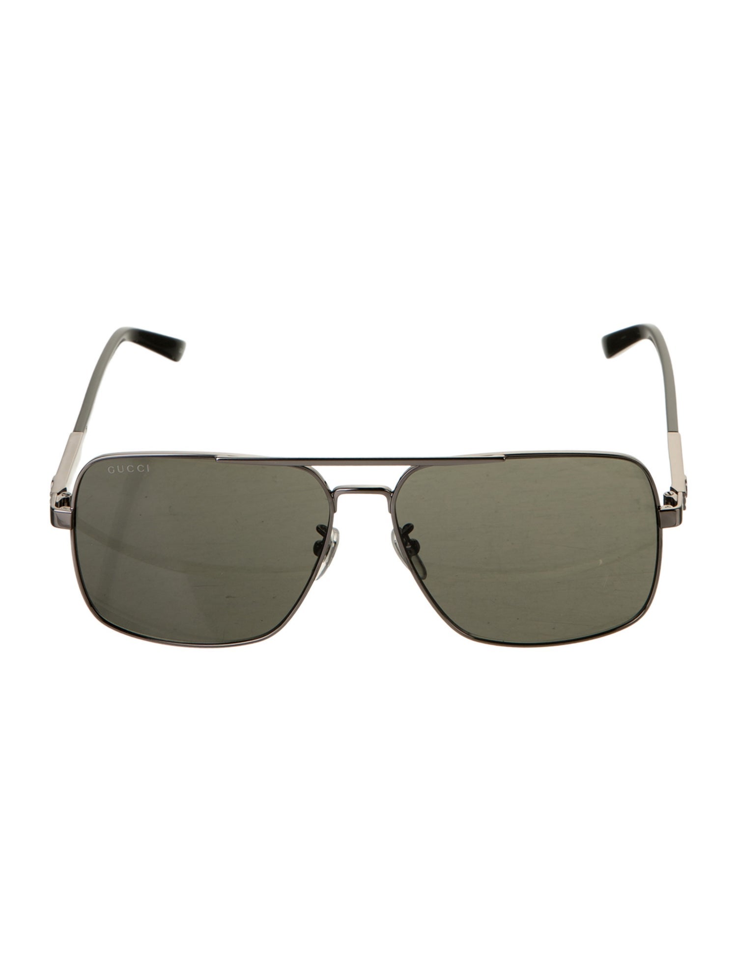 Gucci Interlocking G Logo Aviator Sunglasses