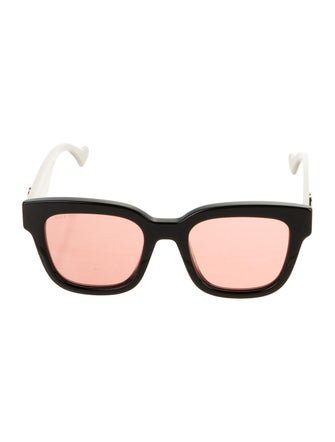 Gucci Interlocking G Logo Square Sunglasses