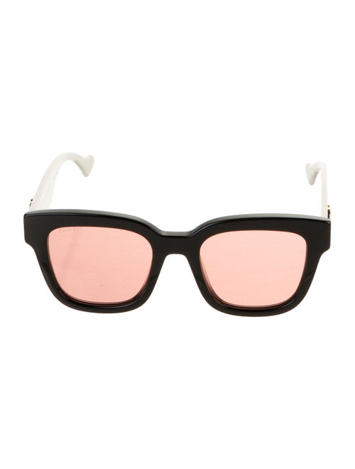 Gucci Interlocking G Logo Square Sunglasses