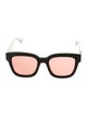 Gucci Interlocking G Logo Square Sunglasses