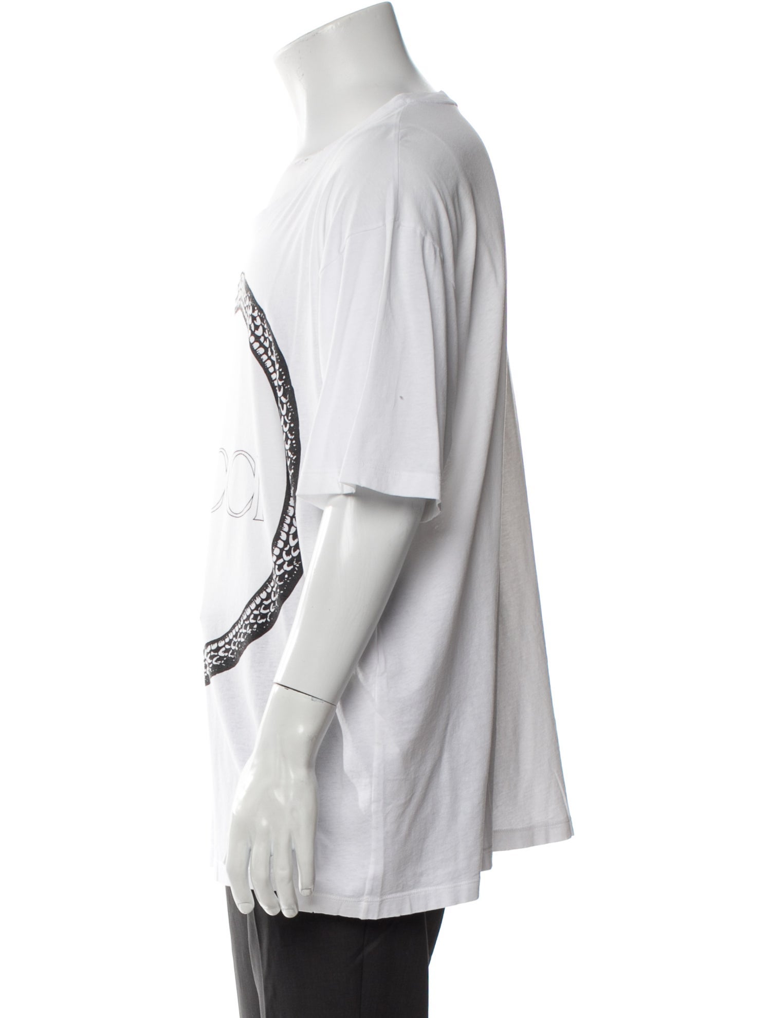 Gucci Graphic Print Crew Neck T-Shirt