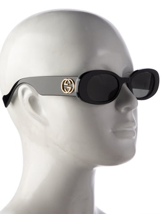 Gucci Interlocking G Logo Square Sunglasses