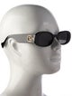 Gucci Interlocking G Logo Square Sunglasses