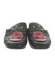 Gucci Horsebit Accent Leather Mules