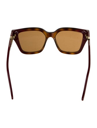 Gucci Interlocking G Logo Square Sunglasses