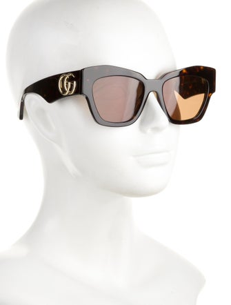 Gucci GG Logo Square Sunglasses