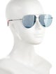 Gucci Aviator Tinted Sunglasses