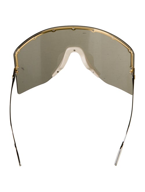 Gucci Shield Tinted Sunglasses