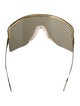 Gucci Shield Tinted Sunglasses