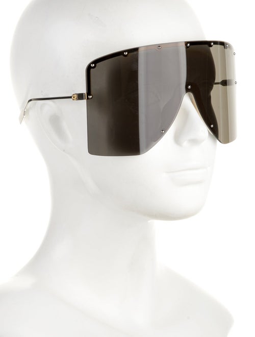 Gucci Shield Tinted Sunglasses