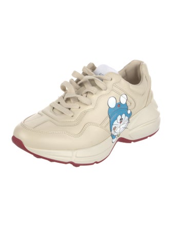 Gucci Leather Chunky Sneakers