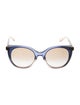 Gucci Interlocking G Logo Oversize Sunglasses
