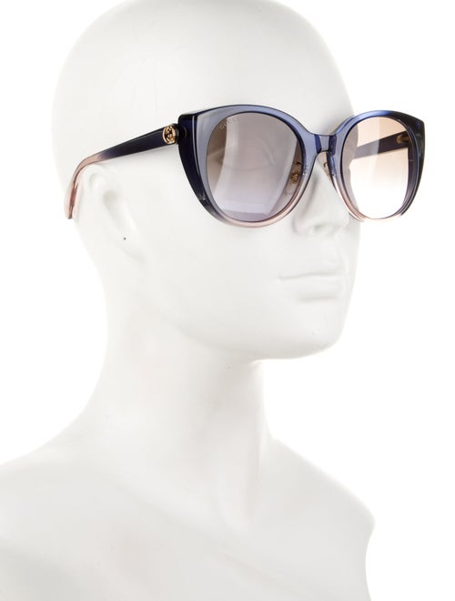 Gucci Interlocking G Logo Oversize Sunglasses