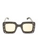 Gucci Interlocking G Logo Square Sunglasses