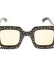 Gucci Interlocking G Logo Square Sunglasses