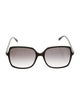 Gucci Interlocking G Logo Square Sunglasses