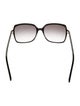 Gucci Interlocking G Logo Square Sunglasses