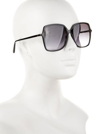 Gucci Interlocking G Logo Square Sunglasses